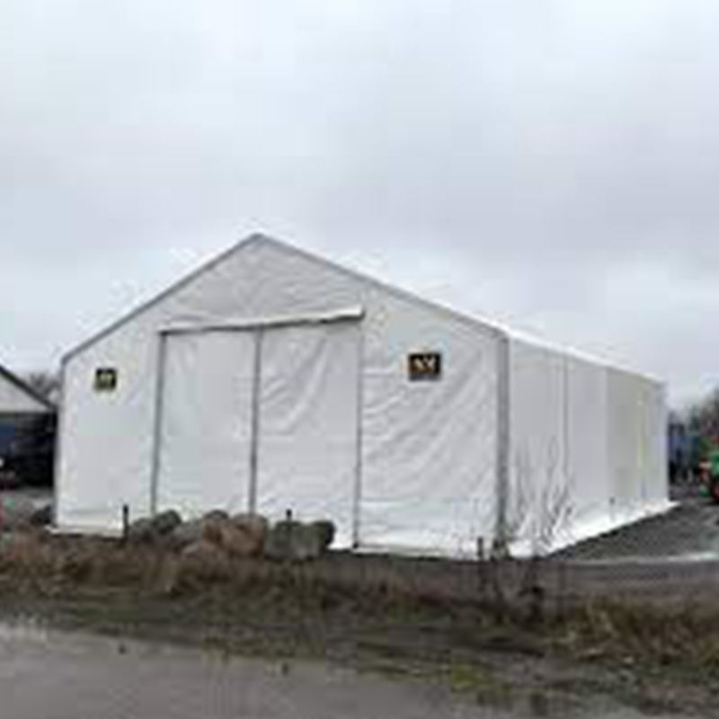 IFRC/ICRC/WFP/IOM standaard brandvertragende UV-bestendige 10x24m mobiele tentopslageenheden (MSU)