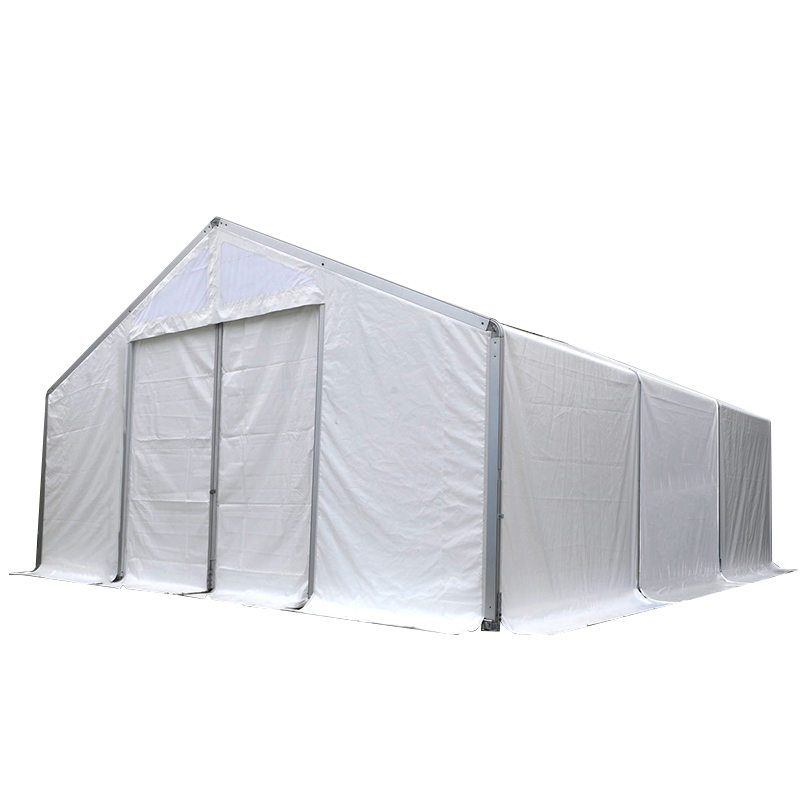IFRC/ICRC/WFP/IOM standaard brandvertragende UV-bestendige 10x24m mobiele tentopslageenheden (MSU)