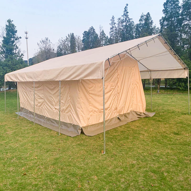 UNSOS Standaard 10-persoonstent Korte Relief Privacy Shelter
