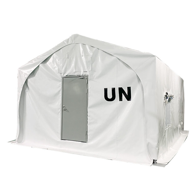 5x7m Type een met membraan bedekte stalen frame-reliëftent