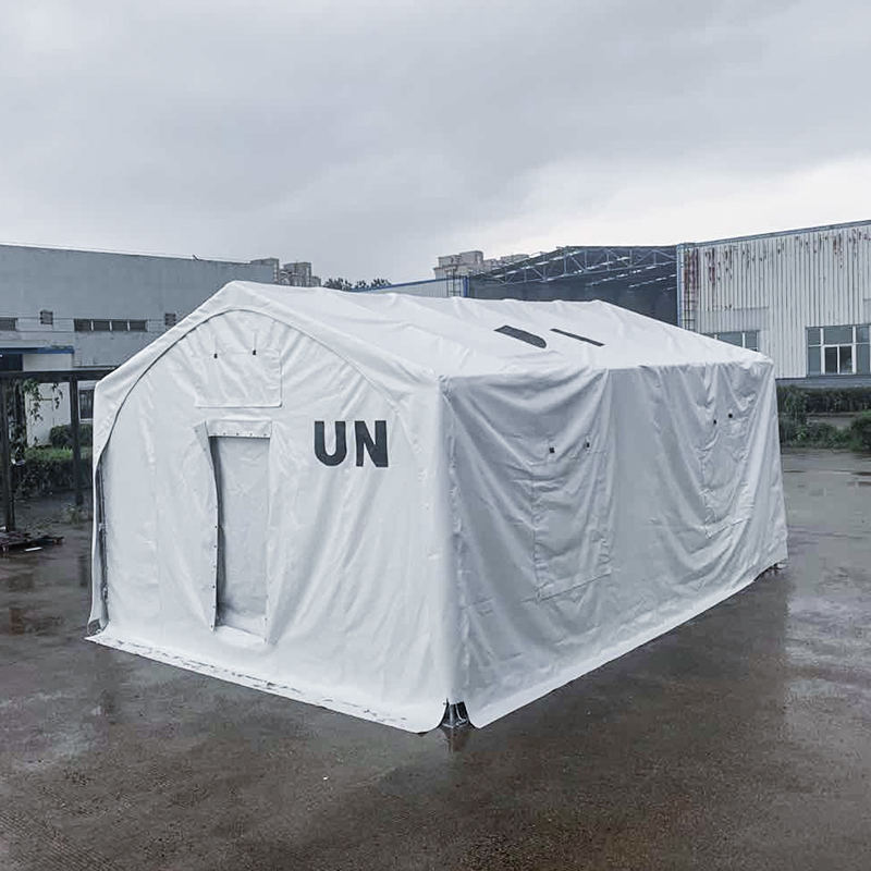 5x7m Type een met membraan bedekte stalen frame-reliëftent