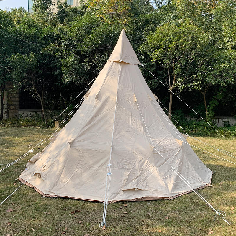 4 meter enkelpolige Tipi familiecamping canvas tent