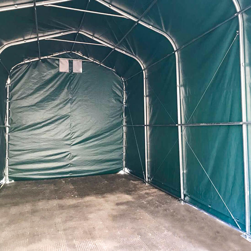 1.6x2.4 PVC draagbare garage-opslagtent voor motorfietsen