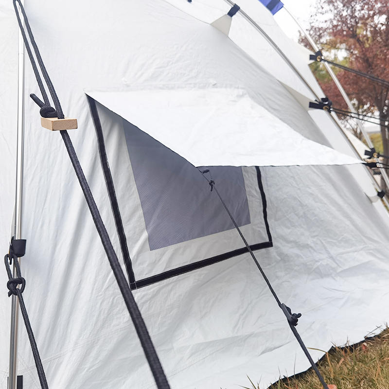 Geodetische koepeltent Zelfstaande geodetische familietent voor 5 personen