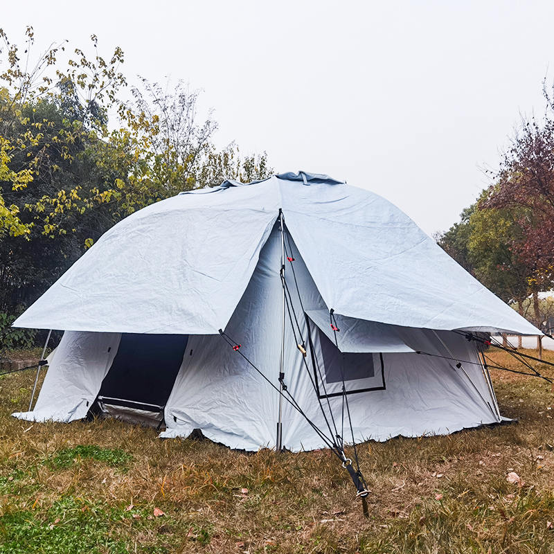 Geodetische koepeltent Zelfstaande geodetische familietent voor 5 personen