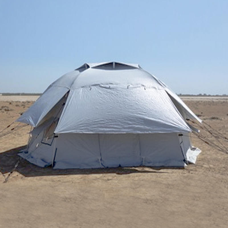 Geodetische koepeltent Zelfstaande geodetische familietent voor 5 personen