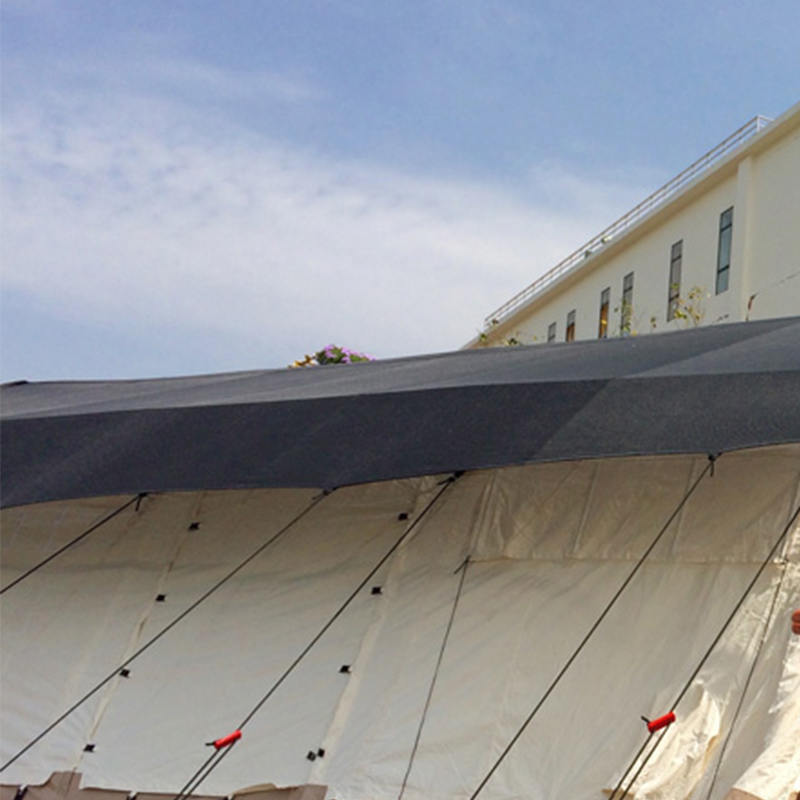 MSF/ICRC/IFRC standaard 45m² multifunctionele tentbasistent gebruikt voor scholing, kantoor, kliniek