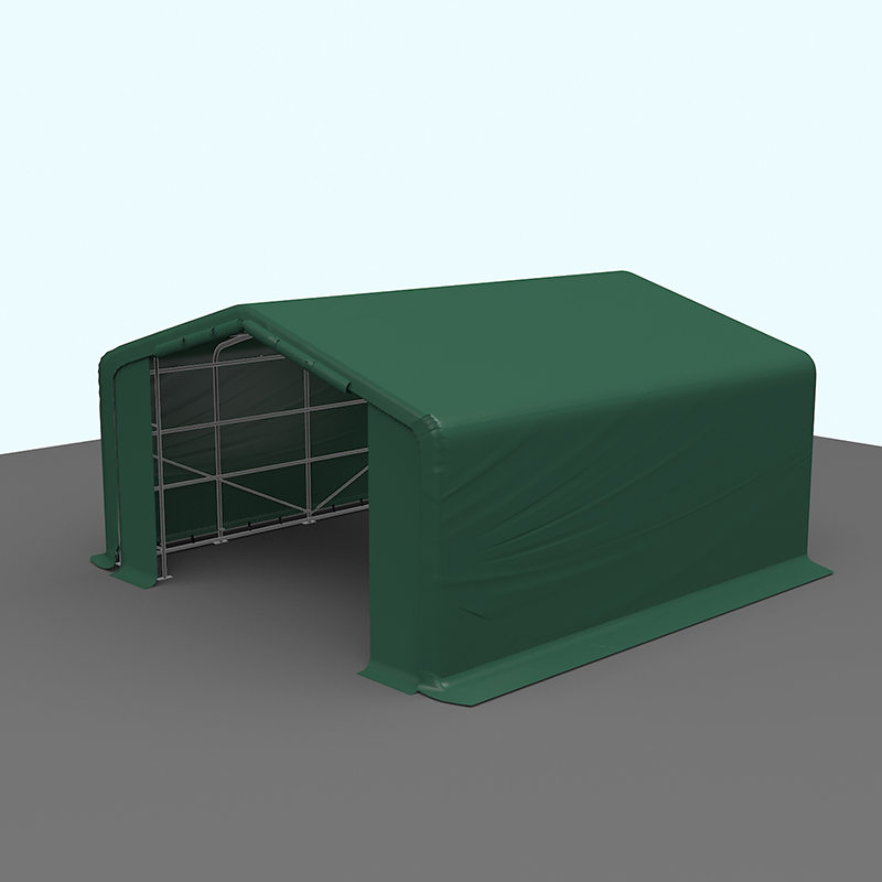 6X6 2,6 m zijhoogte volledig gegalvaniseerd stalen frame tijdelijke magazijntenthal