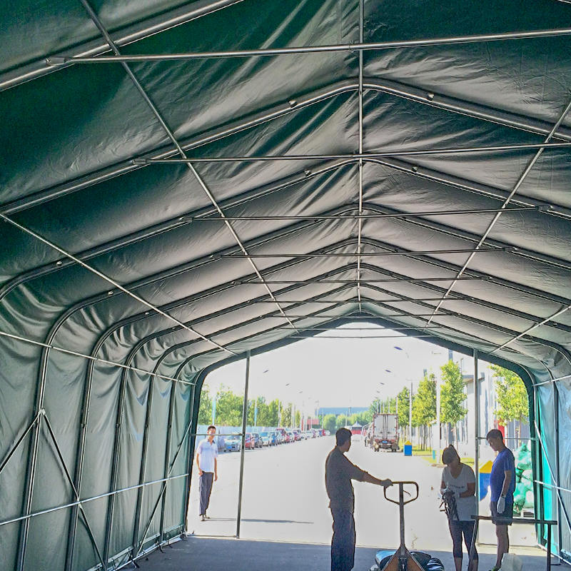 6X12 2,6 m zijhoogte hittebestendige industriële magazijnopslagtenten