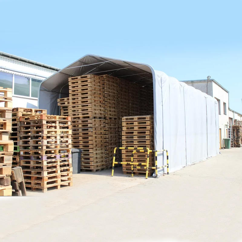 8X12 4m Zijhoogte UV-bestendig Magazijn Schaduwtent Zonnescherm