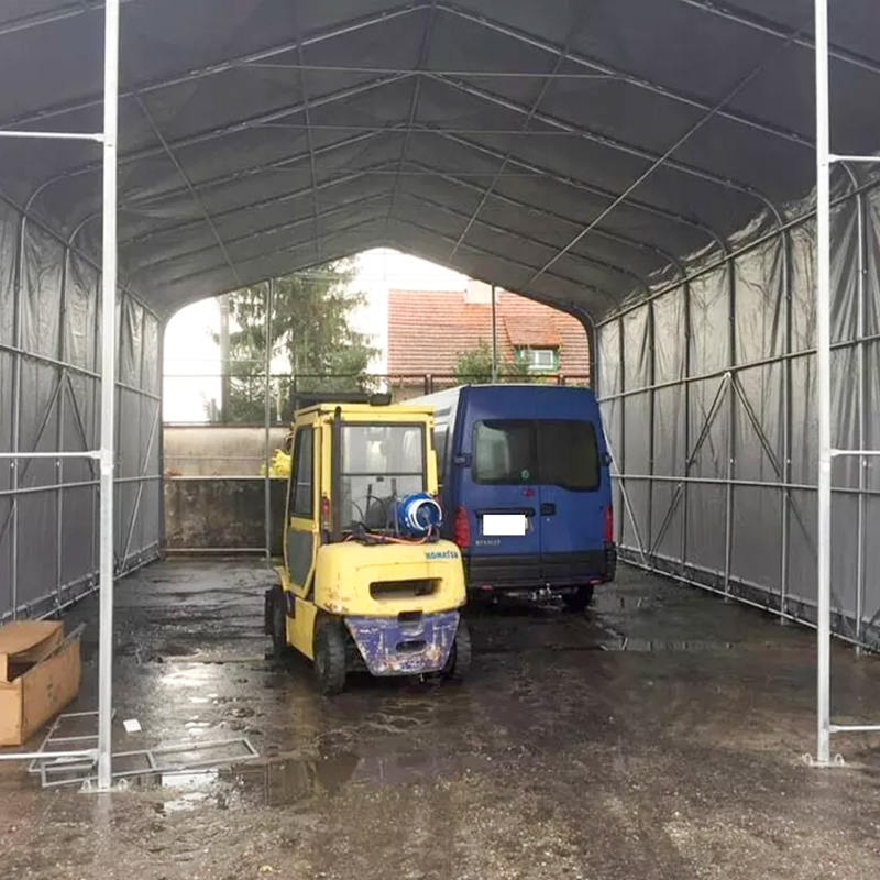 8X12 4m Zijhoogte UV-bestendig Magazijn Schaduwtent Zonnescherm