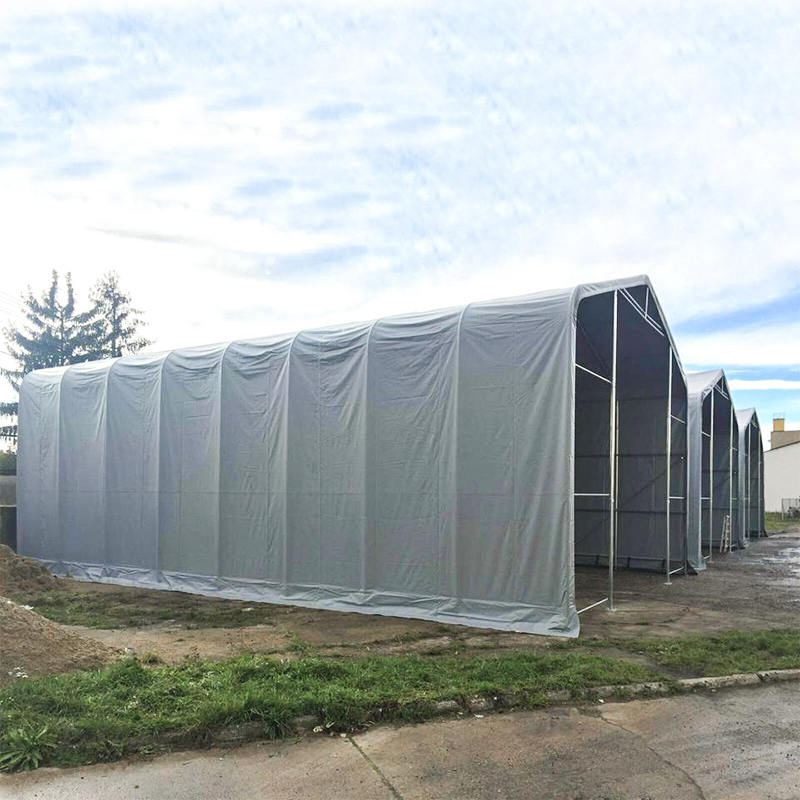 8X12 4m Zijhoogte UV-bestendig Magazijn Schaduwtent Zonnescherm