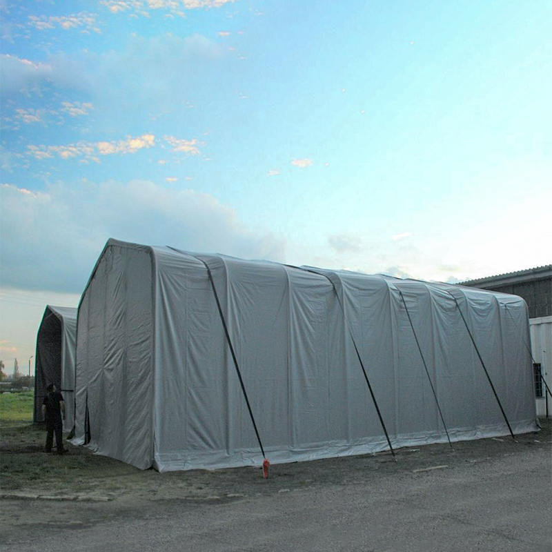 8X12 4m Zijhoogte UV-bestendig Magazijn Schaduwtent Zonnescherm