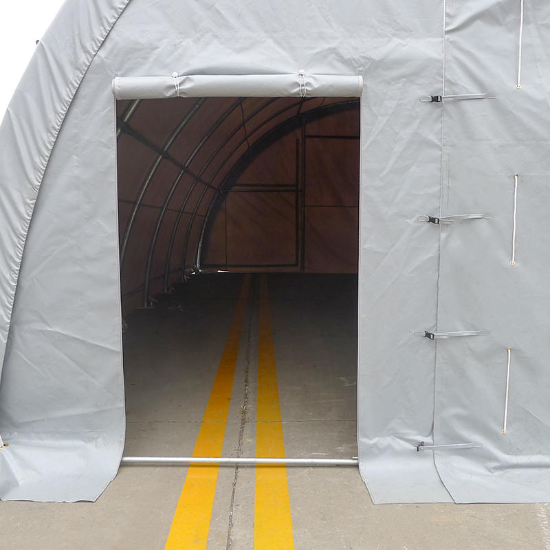 9x12mx4.5 gebogen opslagtent, tenthal met ronde bogen