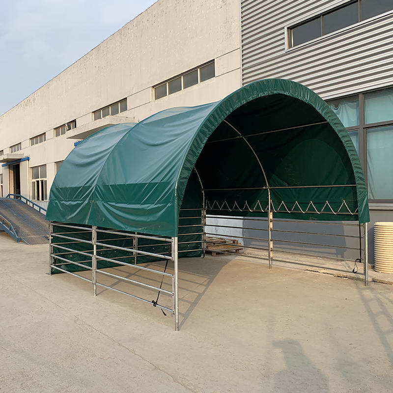 4x4mx3,15m draagbare veeschuilplaatsen voor paarden, koeien, schapen