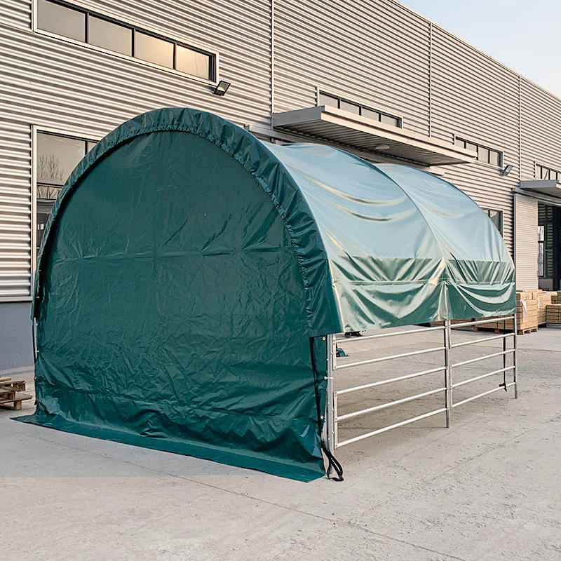 4x4mx3,15m draagbare veeschuilplaatsen voor paarden, koeien, schapen