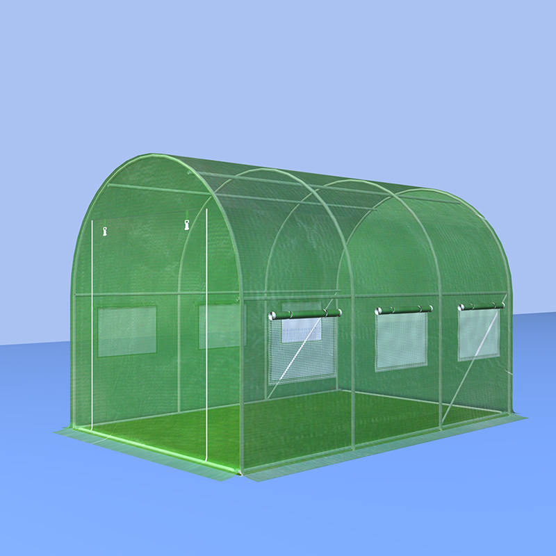 2x3x2m kleine polytunnels voor tuinen
