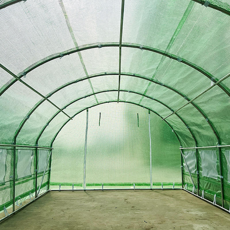 3x6x2m Weatherguard ronde broeikas en polytunnel