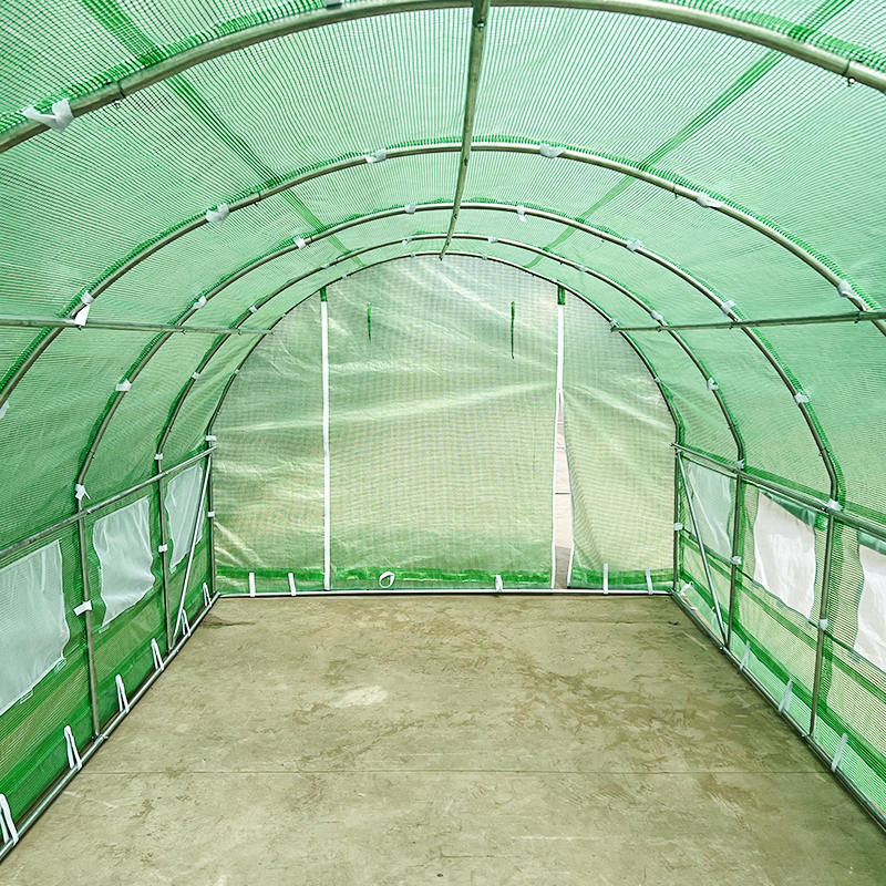 3x6x2m Weatherguard ronde broeikas en polytunnel