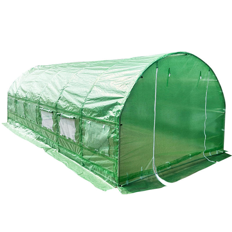 3x6x2m Weatherguard ronde broeikas en polytunnel