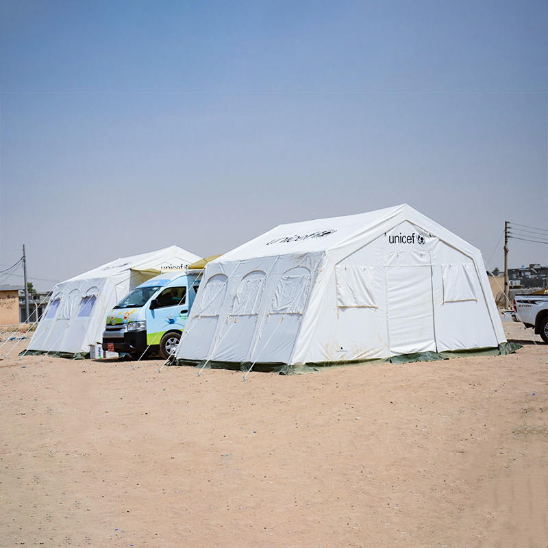 UNICEF Standaard multifunctionele knuffeltent van 24 m²
