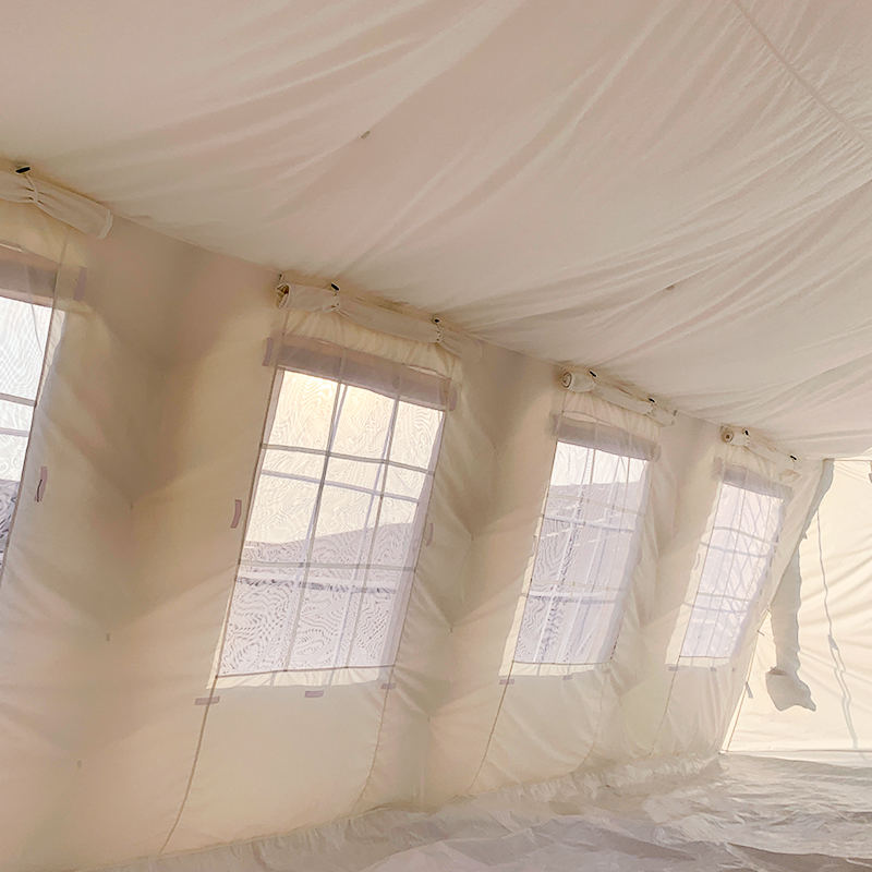 UNICEF Standaard 42 m² multifunctionele brandvertragende knuffeltent