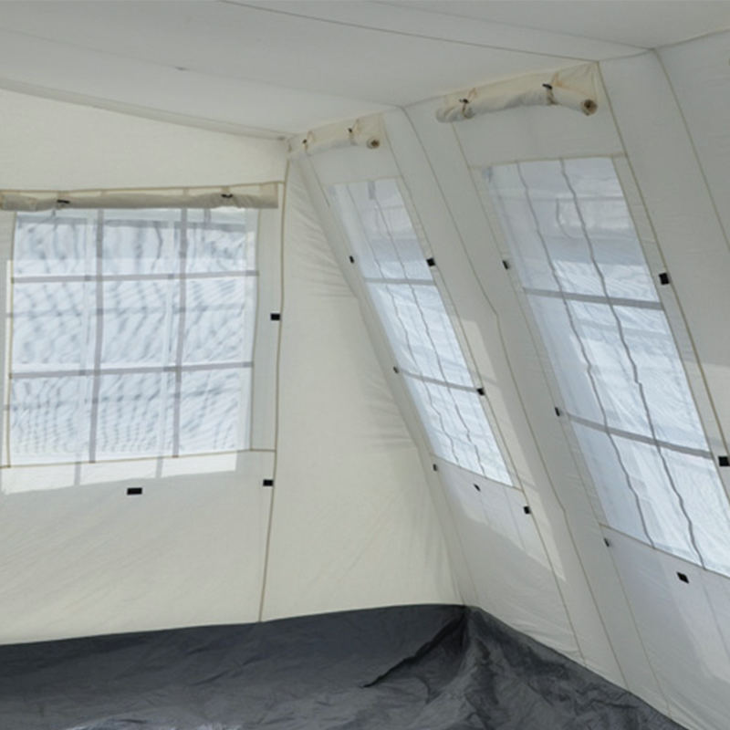 UNICEF Standaard 72 m² multifunctionele tijdelijke schuilplaats UV-gestabiliseerde knuffeltent