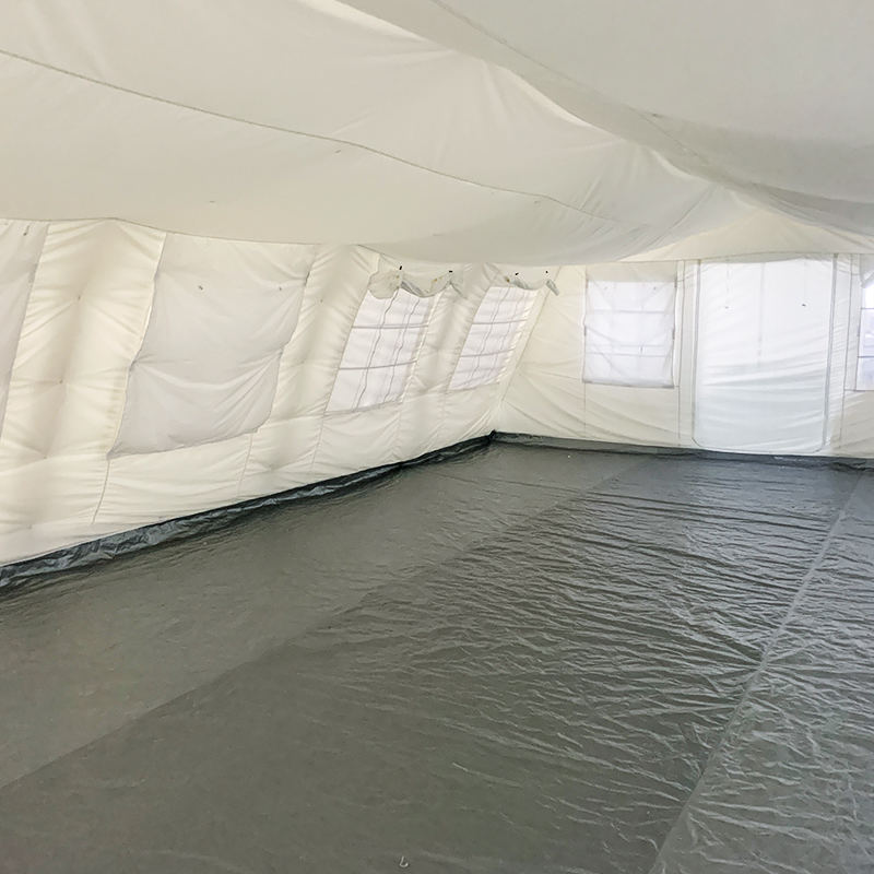 UNICEF Standaard 72 m² multifunctionele tijdelijke schuilplaats UV-gestabiliseerde knuffeltent