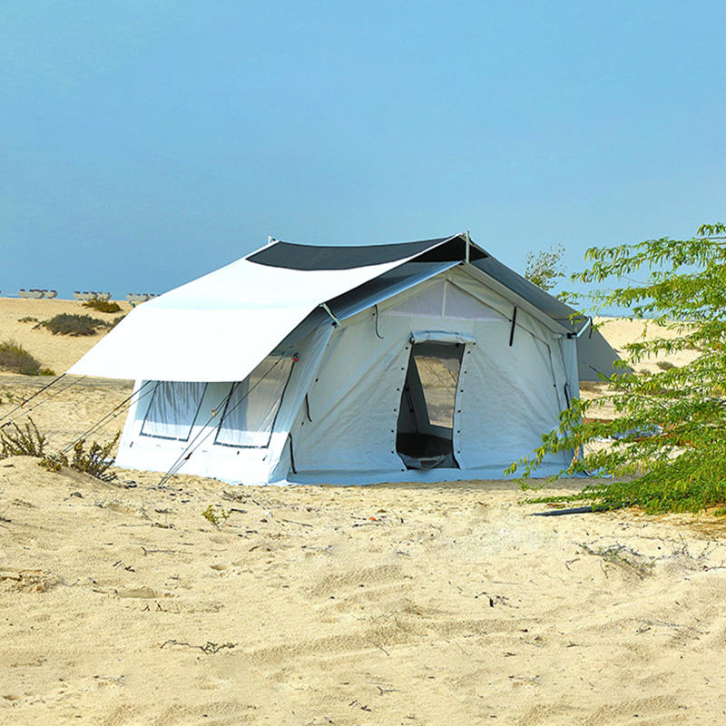 UNICEF standaard multifunctionele tenthubtent van 24 m² met goed ventilatiesysteem