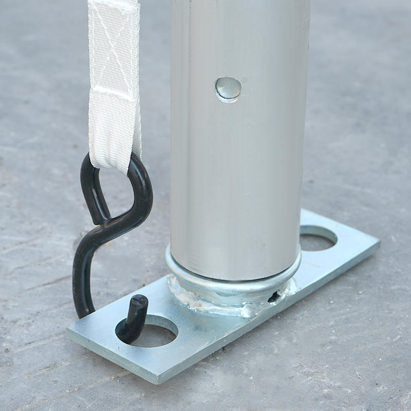 20 x 30 inch (6 x 9 m) PVC feesttent met aluminium frame en hoge piek