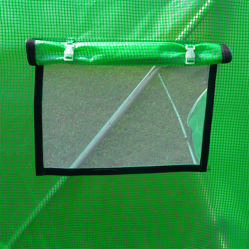 4x10x2,3m grote, robuuste polytunnelkassen