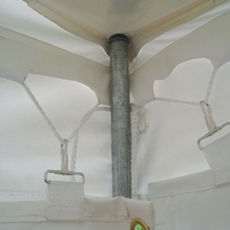 Traditionele PVC-paaltent van 9 x 18 m