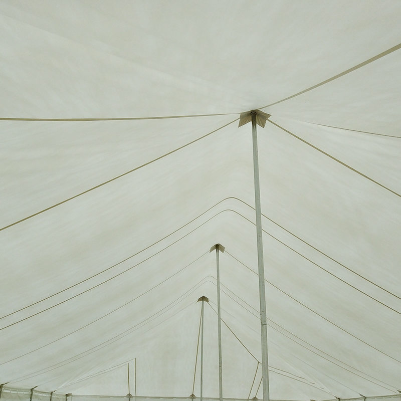 Traditionele PVC-paaltent van 9 x 18 m