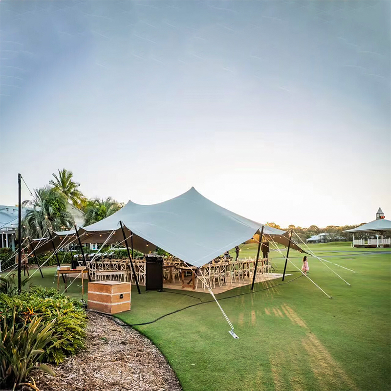 8x10m UV-bestendige Flex-stretchtent