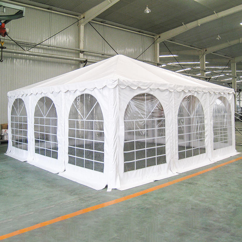 6x6-2,3 m pagodetent PVC pop-up luifeltent