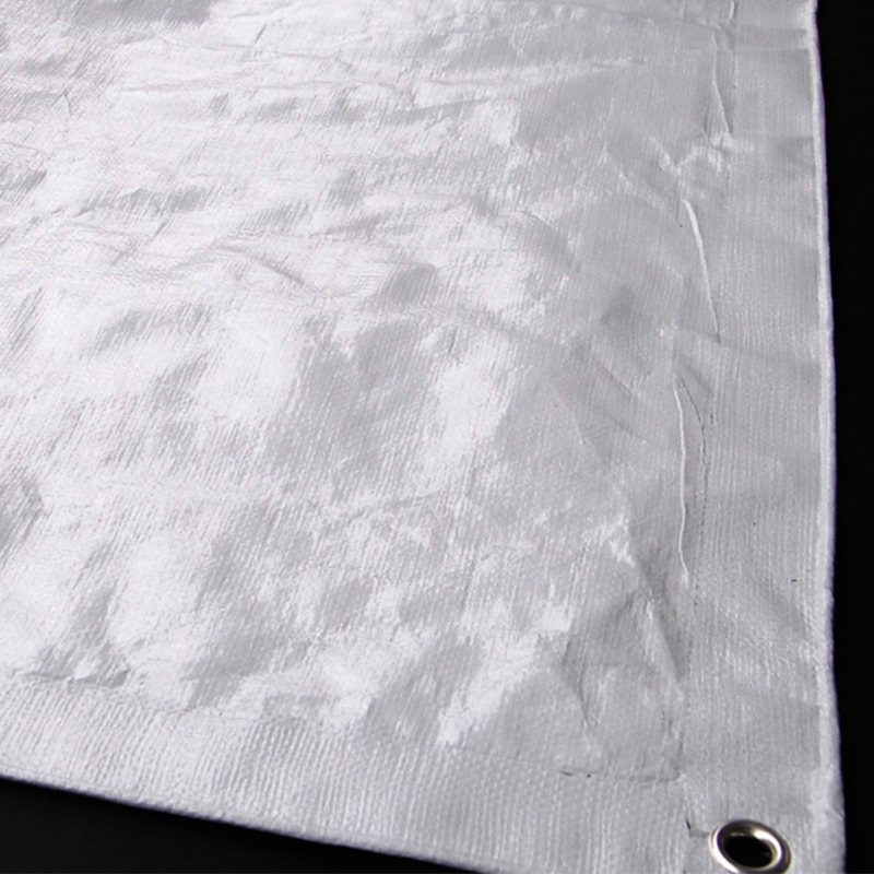 4x5m versterkte flexibele kunststof dekzeilen voor tijdelijke onderdak