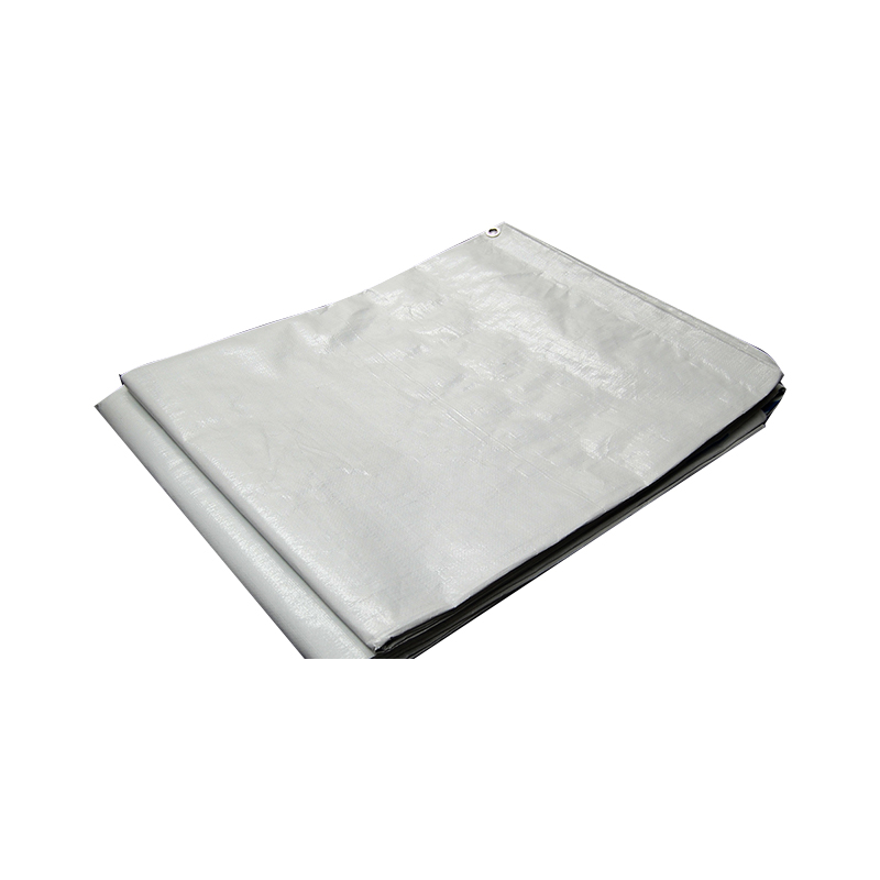 4x50m geweven HDPE zwart plastic zeildoek