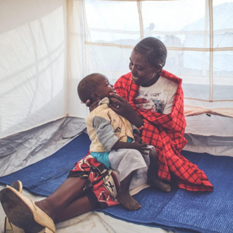 UNHCR Standaard 1-persoons synthetische slaapmat