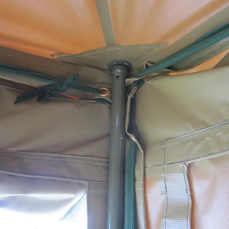 5x5m 8-12 persoons canvas legertent rampenbestrijdingstent