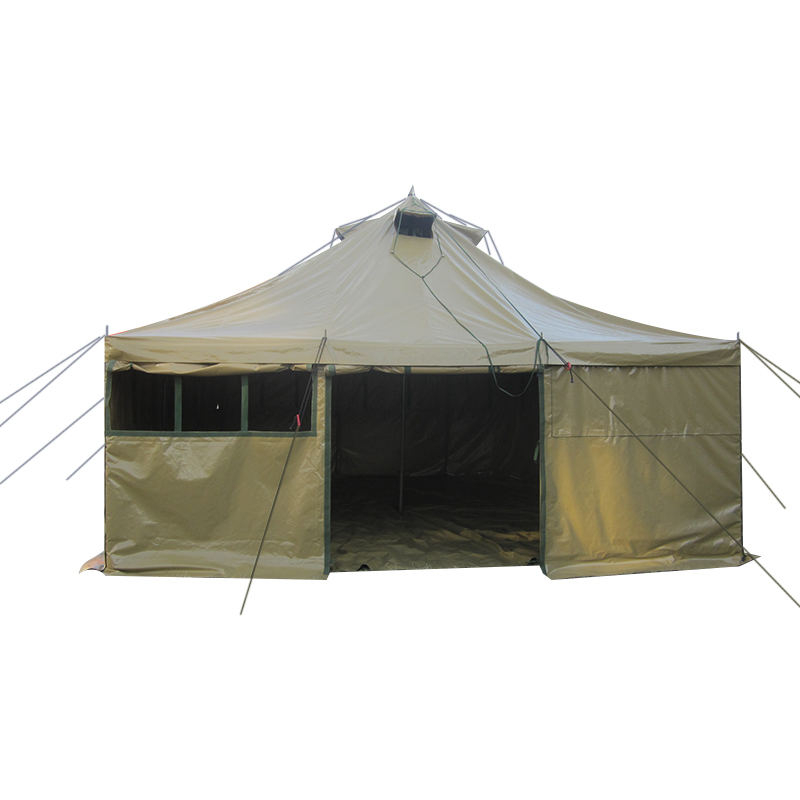 5x5m 8-12 persoons canvas legertent rampenbestrijdingstent