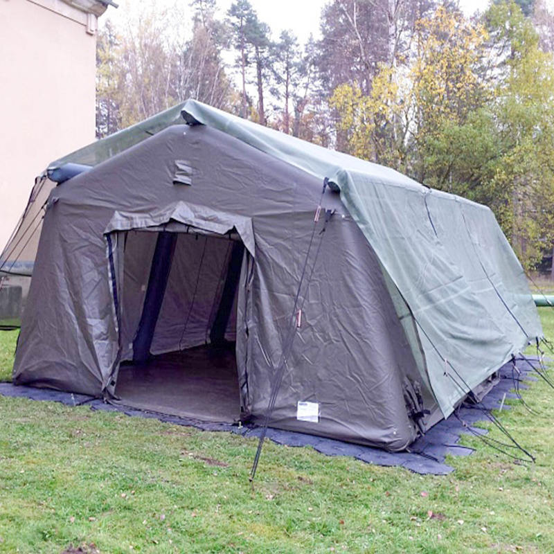 Lagedruk 5,6 x 7,55 m multifunctionele opblaasbare tent met gemiddelde snelle inzet