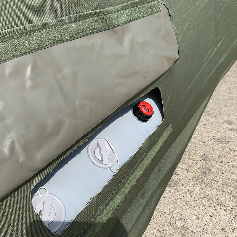 30 m² snel inzetbare opblaasbare tent van militair commando