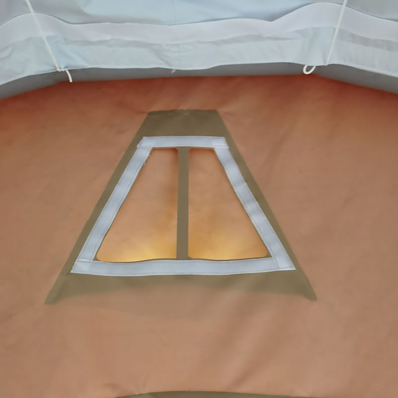 42 m², snel inzetbare, multifunctionele opblaasbare tent