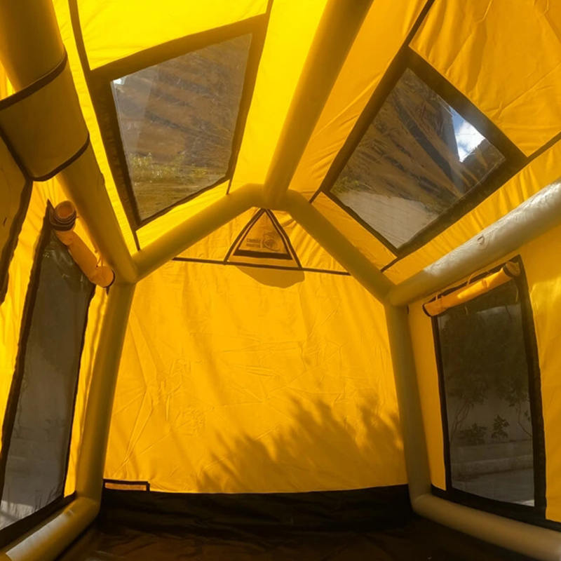 2-4 personen vier seizoenen glamour opblaasbare kampeertent