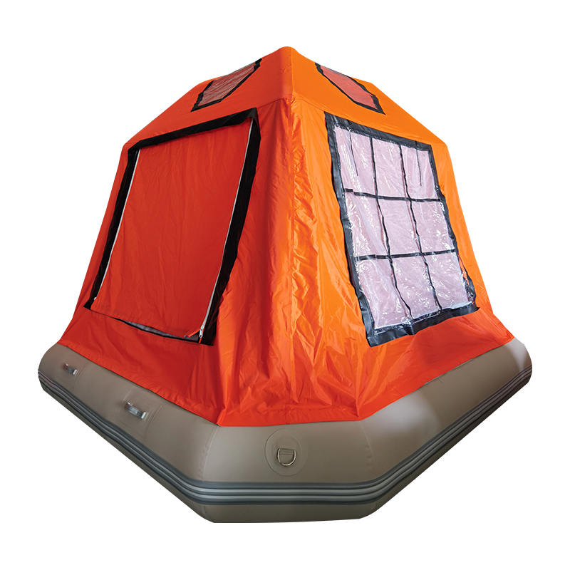 Drijvende opblaasbare tent voor 4 personen